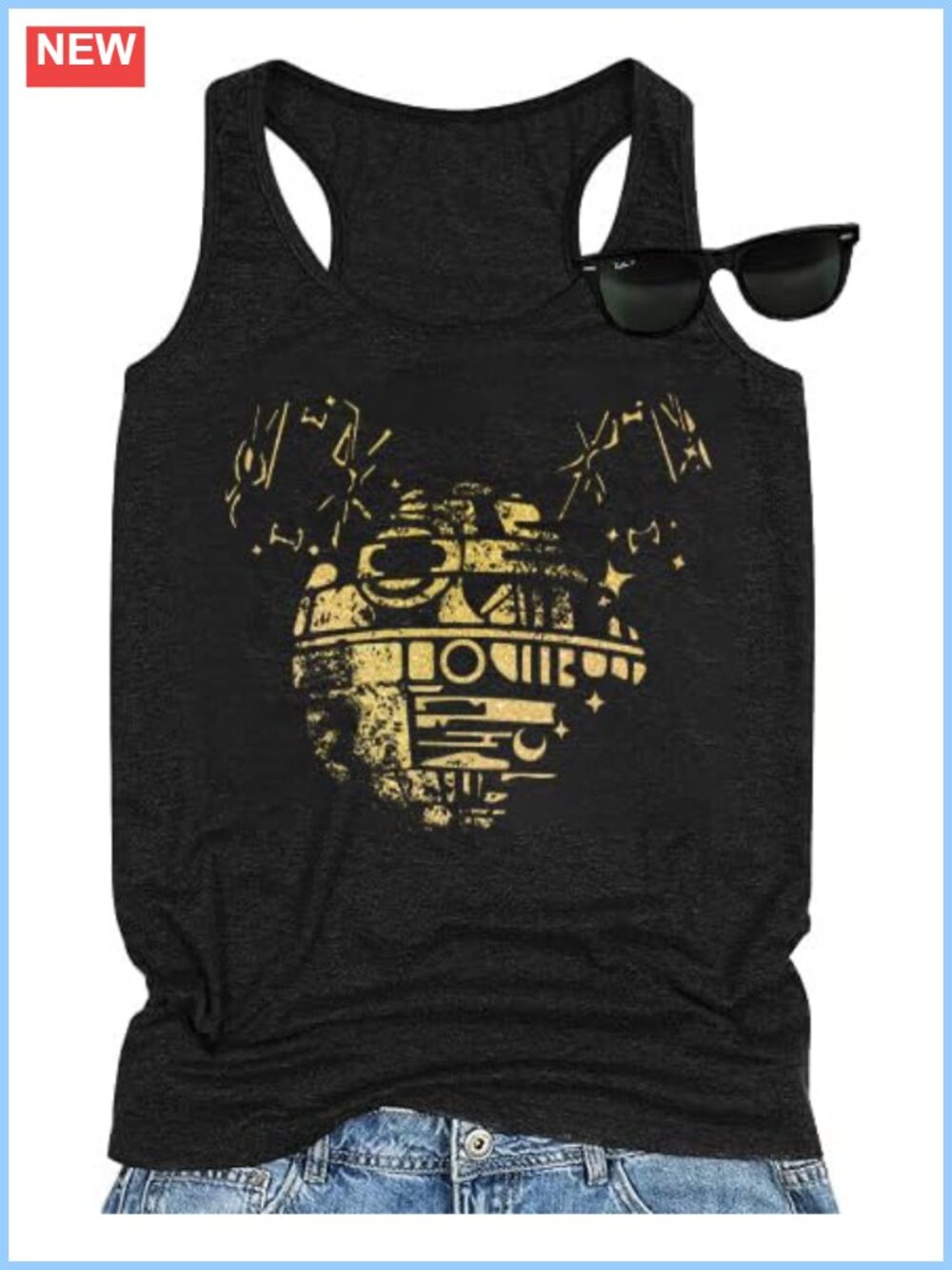 Women's Magical Graphic Tank Top Sleeveless Summer Casual Vacation Vest